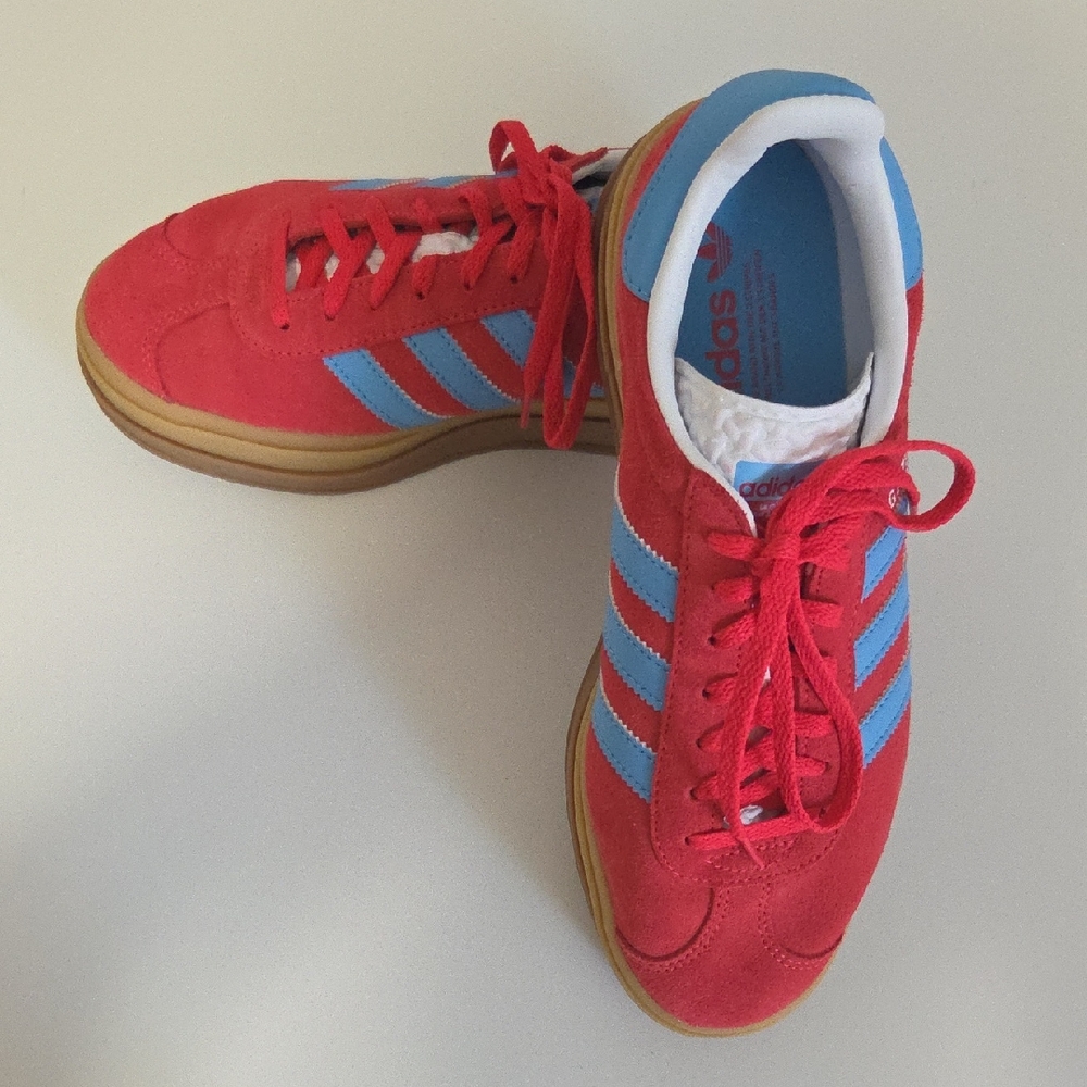 adidas Red and Blue sneakers